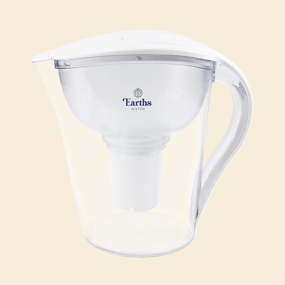 Earths Water 3.5L Large Alkaline Water Filter Jug Pitcher