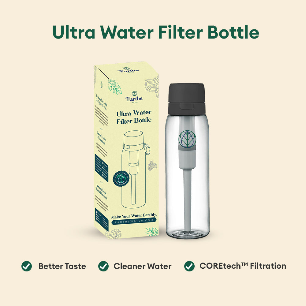 Ultra Water Filter Bottle + Nature Filter