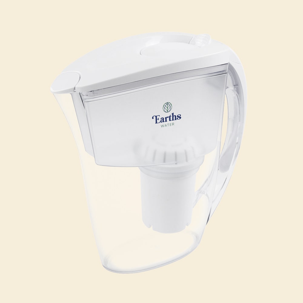 Earths Water 2.4L Alkaline Water Filter Jug Pitcher