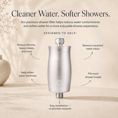 The Original Premium Shower Filter - Silver