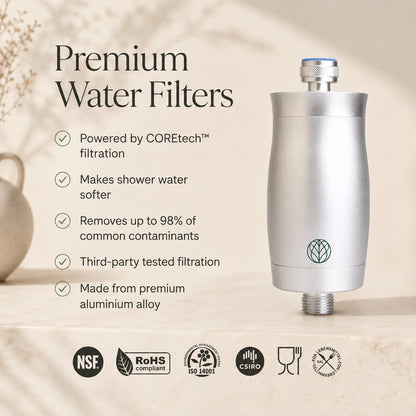 The Original Premium Shower Filter - Silver