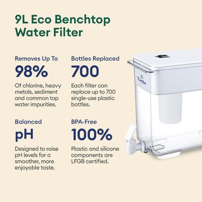 9L Eco Benchtop Water Filter