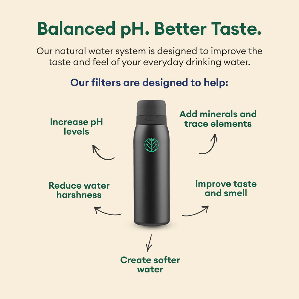Ultra Stainless Steel Water Filter Bottle + Urban Filter
