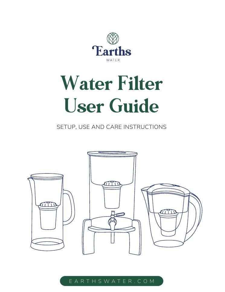 Water Filter User Guide cover